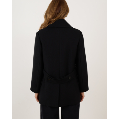Joseph Heritage Wool Laure Coat Black