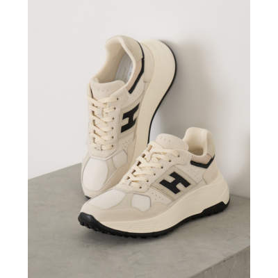 Hogan Sneakers Hi-Fi Ivory Black Brown