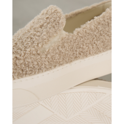 Common Projects Slip-on Sneakers Grey Wool