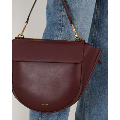 Wandler Hortensia Bag Medium Bordeaux