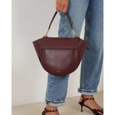 Wandler Hortensia Bag Medium Bordeaux