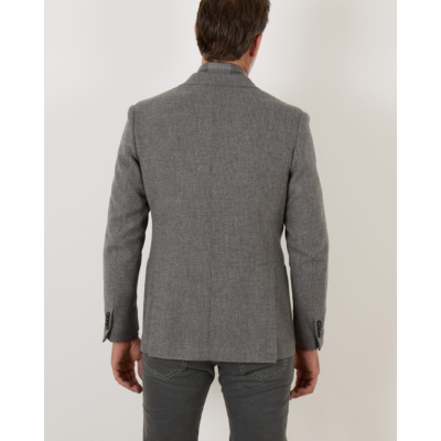 De Petrillo colbert single breasted 4960 grey