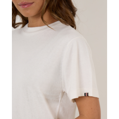Extreme Cashmere N°268 Cuba T-shirt Snow