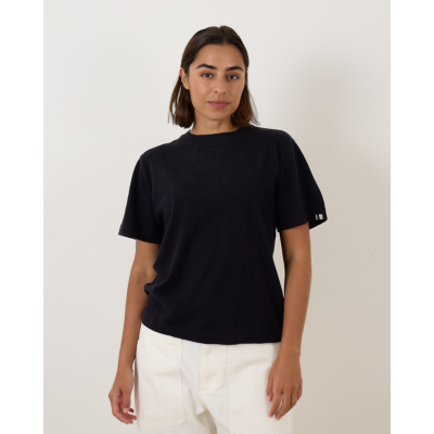 Extreme Cashmere N°268 Cuba T-shirt Navy