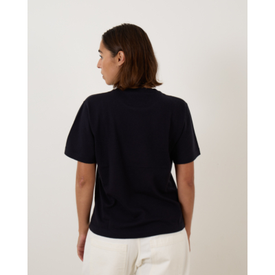 Extreme Cashmere N°268 Cuba T-shirt Navy