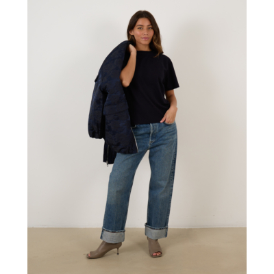 Extreme Cashmere N°268 Cuba T-shirt Navy