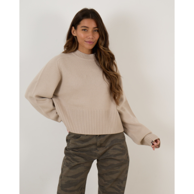 Extreme Cashmere N°256 Judith Pullover Eggshell
