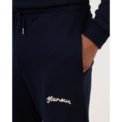 Flâneur Signature Sweatpants Navy