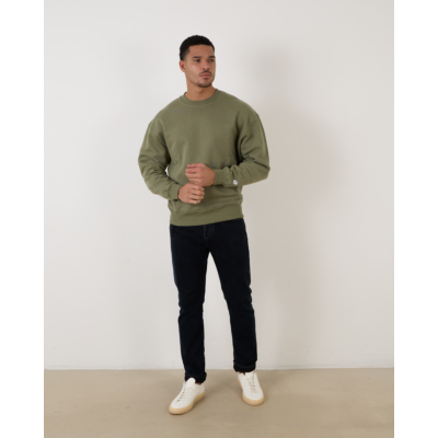 Tenue Sweater crewneck palm green