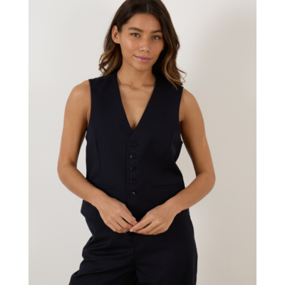 Herman Classic Vest Dark Navy
