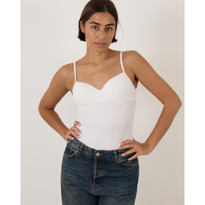 Hanro  Allure Padded Bra Top Off White