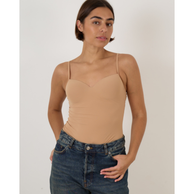 Hanro  Allure Padded Bra Top Nude