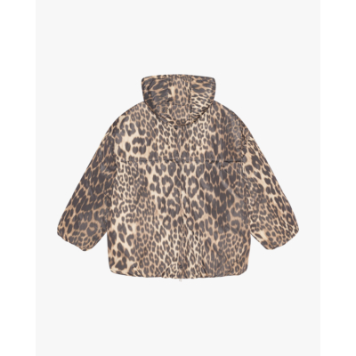 Ganni PRE-ORDER Oversized Leopard Puffer