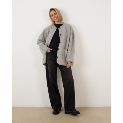 Ame Antwerp Ulla Oversized Sweatshirt Black