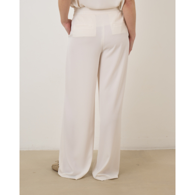FFC Pantalon Regular Fit Off White