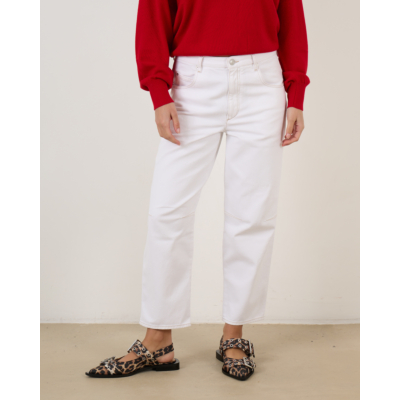Isabel Marant Janet Jeans White
