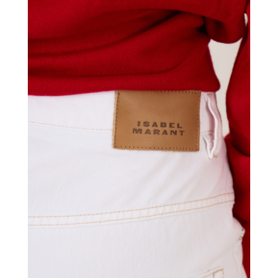 Isabel Marant Janet Jeans White