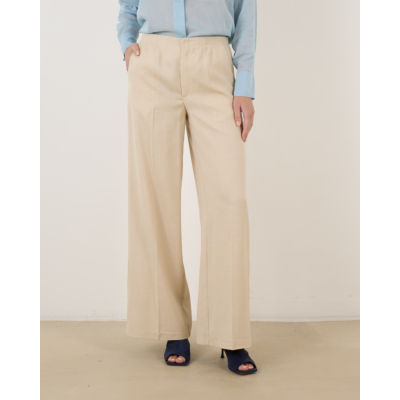 Forte Forte Flat Front Trousers Dune
