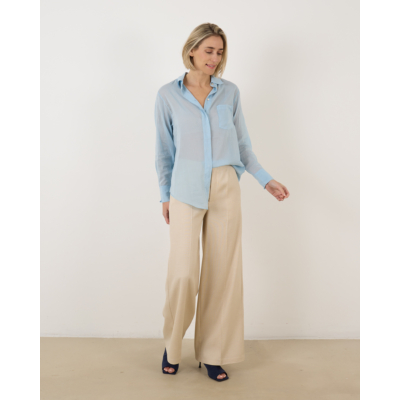 Forte Forte Flat Front Trousers Dune