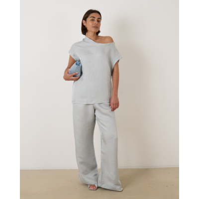 Sea Me Happy Bruce Pants Silver Blend