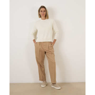 Ralph Lauren Pleated Pantalon Tan