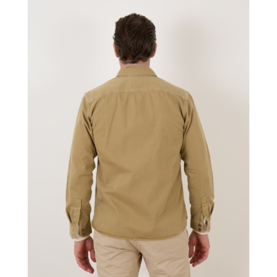 RRL casual Overshirt Faded tan