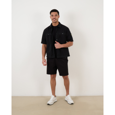 Stone Island Sweatpants short V0029 BLACK