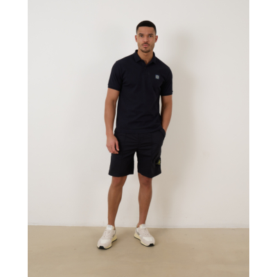 Stone Island Slim Fit Polo Navy Blue