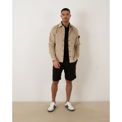 Stone Island Slim Fit Polo Black