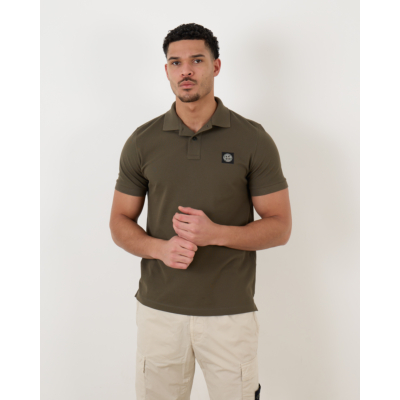 Stone Island Slim Fit Polo V0054 MILITARY G