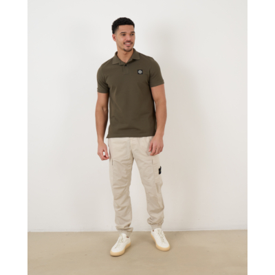 Stone Island Slim Fit Polo V0054 MILITARY G