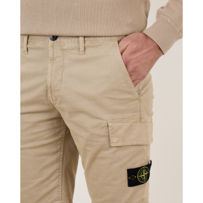 Stone Island Cargo Bermuda Shorts Desert