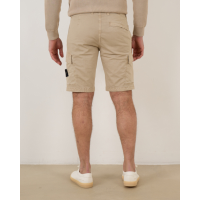Stone Island Cargo Bermuda Shorts Desert