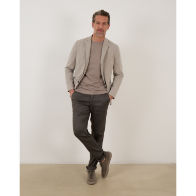 Boglioli Cotton Tencel K-Jacket Taupe