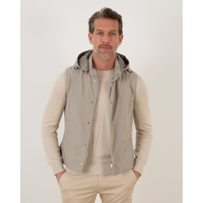 Montecore Gewatteerde Bodywarmer Beige