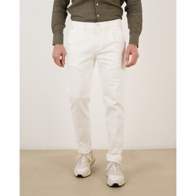Marco Pescarolo Scott Pantalon White