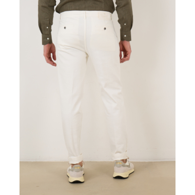 Marco Pescarolo Scott Pantalon White