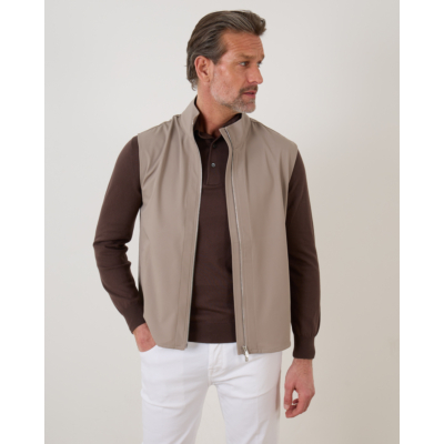Marco Pescarolo bodywarmer 6 taupe