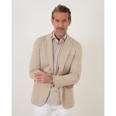 Mandelli casual colbert single breasted 013 beige