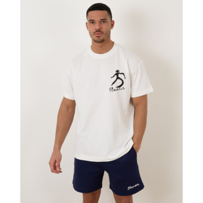 Flâneur Swirl T-shirt White