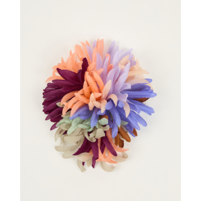 Indress Silk Flower Broch Lavender Stabilo