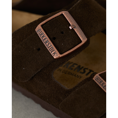 Birkenstock Arizona Leve Sandalen Mocca