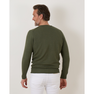 Doriani Cashmere Knit Pullover Groen
