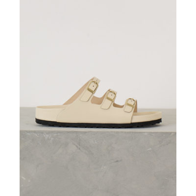 Birkenstock Florida Fresh High-Shine Ecru