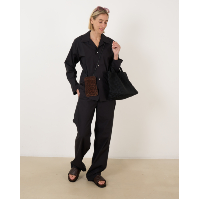 Herman Relaxed Trousers Black
