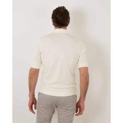 Stefan Brandt Polo Ecru