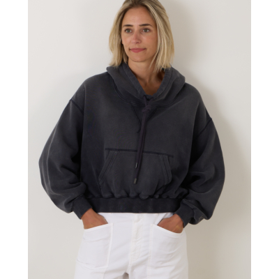 R13 Cropped Popover Sweater