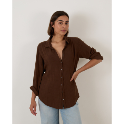 Xírena Scout Blouse Bruin