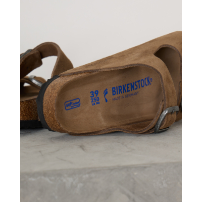 Birkenstock Arizona Soft Foedbed Sandalen Dark Tea Tonal