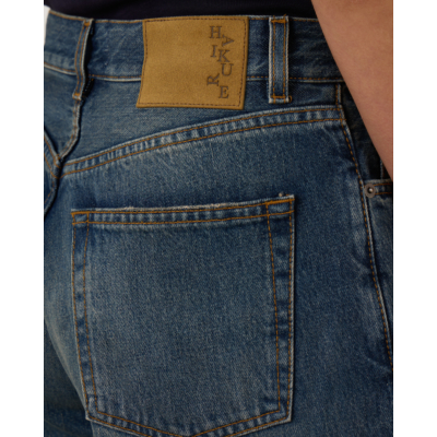 Haikure jeans relaxed fit dames intense blue